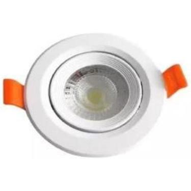 Imagem de Spot Super Led 7W Lampada Redonda - 6500K Branco Frio