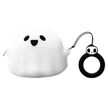 Imagem de Rrlihjgu Capa Ghost Para Fones De Ouvido - à Prova de Choque para Auscultadores Intra-auriculares - Anti Queda Fosforescente Unisex Para Presentes
