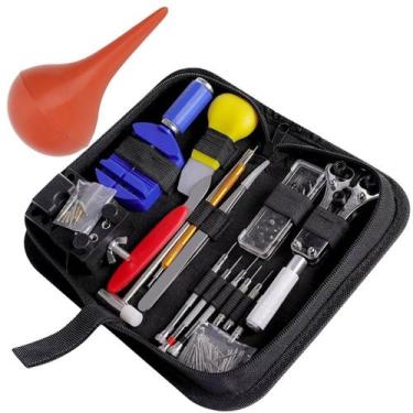 Imagem de Kit ferramentas 147 pçs relojoeiro completo + soprador de poeira - SWG