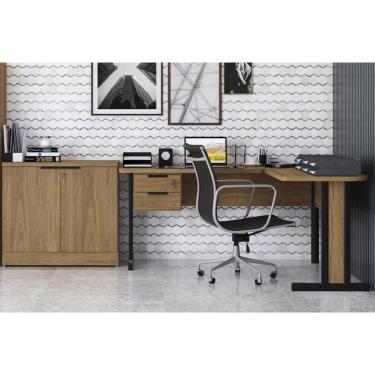 Imagem de Escritório Completo Versátil 2 Peças (1 Escrivaninha + 1 Balcão) Itapua - Kappesberg