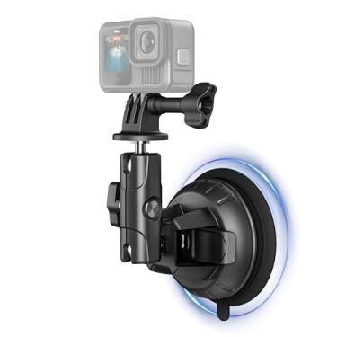 Imagem de Suporte de ventosa para DJI Osmo Nano Action 5 4 para Insta360 Go Ultra X5 X4 para Gopro Hero 13/12/11 MAX 2 acessórios adaptador de carro kit versátil, suporte para para-brisas/janela/painel