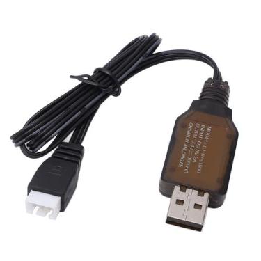 Imagem de Carregador de bateria de carro RC SPYMINNPOO USB 7.4V 1000mA com cabo