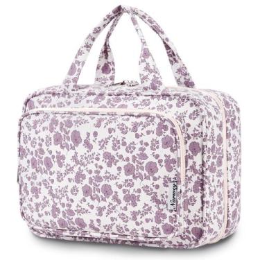 Imagem de Bolsa de higiene de viagem Narwey Large Hanging Makeup Organizer