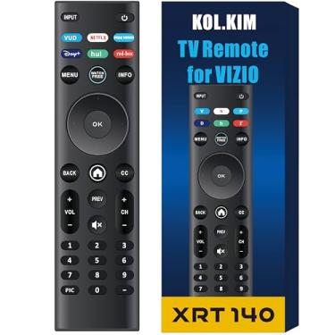 Imagem de Comandos universais para Vizio Smart TV Controle remoto de substituição para TV 4K QLED MQ6 HD Smart M V D Series XRT136 XRT 140 XRT140 Controle remoto D24f-J09 VFD40M-08 D32F-G D32h-J M75Q7-J03 M558