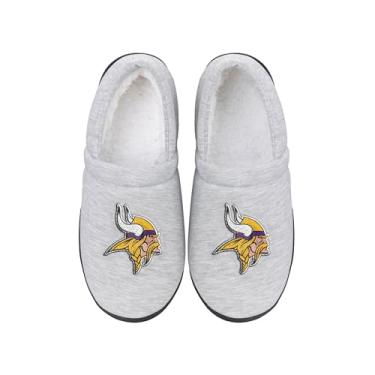 Imagem de FOCO - Moletom masculino NFL Team Big Logo Cinza Sherpa Mocassins Adulto Unissex, Minnesota Vikings, Small