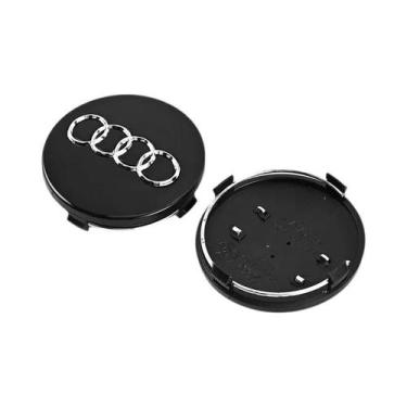 Imagem de Capas Centrais Para Rodas De Carro Audi, Conjunto De 4 Peças, 60mm 61m