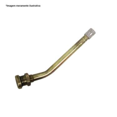 Imagem de Válvula sem Câmara Caminhão Tampa Metal 34642-313 Media 37 Graus 9.7mm