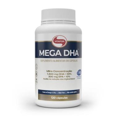 Imagem de Mega DHA 1500mg + EPA 300mg (120 Caps) Vitafor