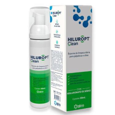 Imagem de Hiluropt Clean Espuma Limpeza Diária para Pálpebras e Cílios 80ml