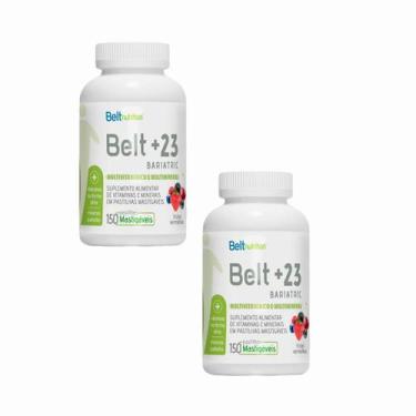 Imagem de 2x Belt+23 Bariatric Plus Mastigável- Frutas Vermelhas - Belt Nutritio