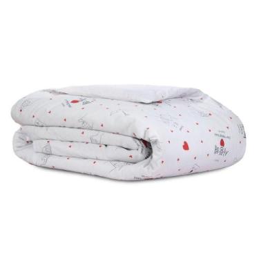 Imagem de Capa Duvet Para Edredom Solteiro Essencialle Com Ziper 1 Peça - Dorame