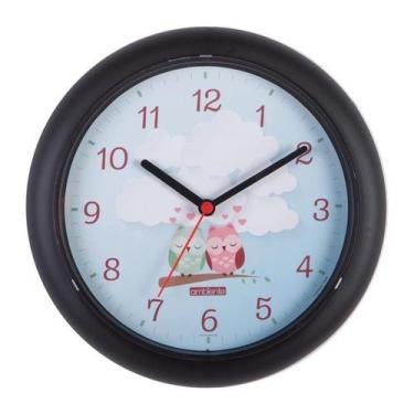 Imagem de Relogio par.rd 24,5cm coruja ambie - AMBIENTE