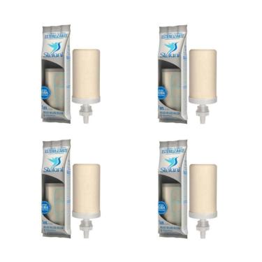 Imagem de Kit 4 Vela Tripla Ação P/ Filtro De Barro Stéfani