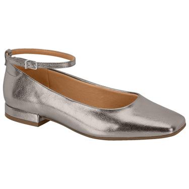 Imagem de Sapatilha Boneca Feminina Metalizado Grafite Vizzano 1427.101