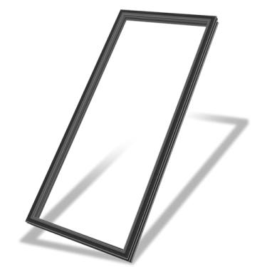 Imagem de ADX73550627 Gaxeta de porta francesa para geladeira preta compatível com LG 4116855 AP5975108 PS11708221 EAP11708221