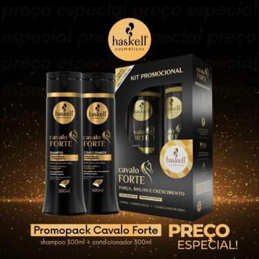 Imagem de Promopack Para Crescimento E Reconstrução Haskell Cavalo Forte 300ml