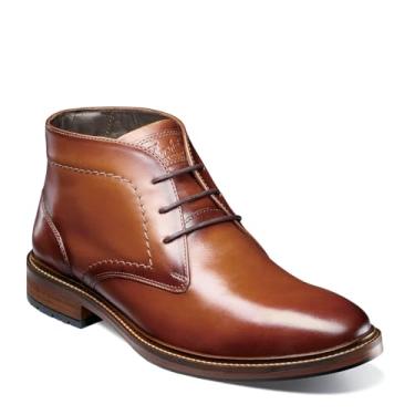 Imagem de Florsheim Bota Chukka masculina Forge Plain Toe, Conhaque, 10.5 Wide