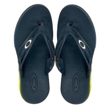 Imagem de Chinelo Oakley Killer Point II Camo Dark Blue-Masculino