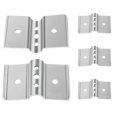 Imagem de Dfnidy Retentor de suporte duplo de escova 23580 serve para vassoura de grama Agri-Fab, clipe de retentor de escova de substituição para peças de varredores de grama Craftsman Agri Fab (5 peças)