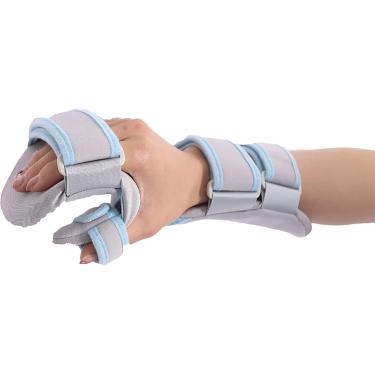 Imagem de Tala De Repouso Hd Acidente Vascular Cerebral Cinta Para Artrite Tendinite Futiol Suporte Para Entorses Fraturas Hd Punho Polegar Imobilização Atrofia Muscular Reabilitação, Right Hand, L
