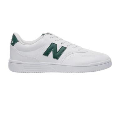 Imagem de Tenis new balance bb80 unissex, Branco, Verde, 41