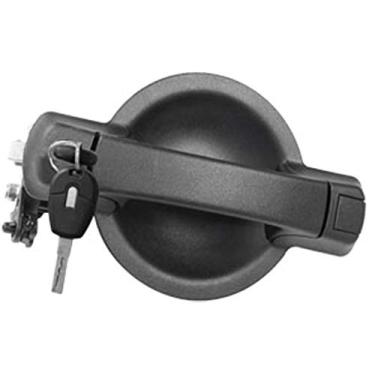 Imagem de Maçaneta ext. da pta. Lateral Corrediça - dir. C/Chave Preto Snake Key - Fiat Dobló após 02