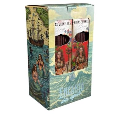 Imagem de Incenso Vila Zen Linha Encanto das Águas Frutas Vermelhas 12Cxs C8 Var – Feminilidade