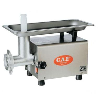 Imagem de Picador De Carne Eletrônico Monofásico Caf Boca 8 Inox, 110V Monofásic