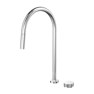 Imagem de Torneira Docol Mix&Match 90015467006 de Bancada com Ducha Retrátil Cromada