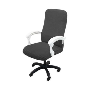 Imagem de Capa De Cadeira De Escritório Para Computador Em Jacquard Espesso, Res