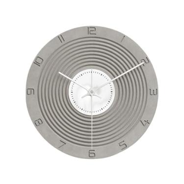 Imagem de Relógio de parede Relógio de parede moderno e minimalista para sala estar, silencioso alimentado por bateria Sem tique-taque(Digital Second Hand Watch)