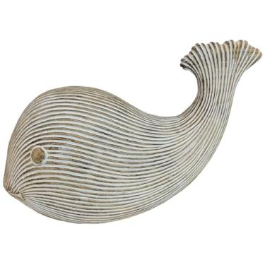 Imagem de LAIKEARTS Escultura decorativa abstrata moderna de baleia, decoração de casa, estátuas de mesa de café, decoração de mesa de sala de estar de jantar, decoração de prateleira (baleias)