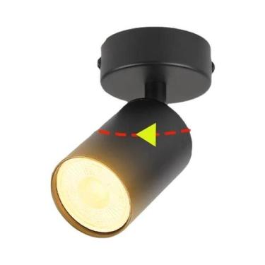 Imagem de Luz De Teto LED GU10 Com Lâmpada Substituível Para Quarto, Varanda E S