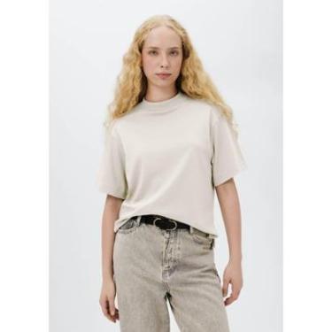 Imagem de Camiseta Hering Manga Curta Pima Feminina-Feminino