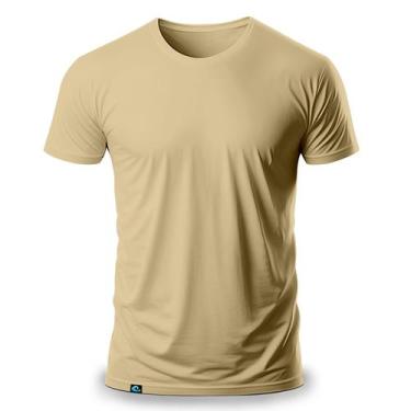 Imagem de Camiseta Masculina Lisa 100 Algodão Fio 30.1 Resistente Dia a dia Bási
