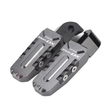 Imagem de Anti-derrapante Apoio para pés traseiros, para tmax 530 tmax530 sx dx 2017 2018 2019 2020 cnc(Gray DX)