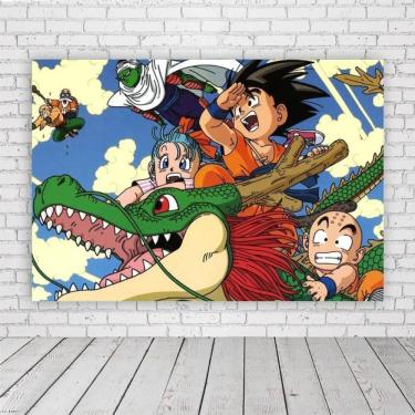 Imagem de Painel Retangular Dragon Ball Gt 1,5X1,0M Lona Fosca