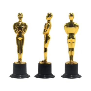 Imagem de Troféus Estrela Dourada 3 5 10 PCS Prêmios De Plástico Para Jogos Fest