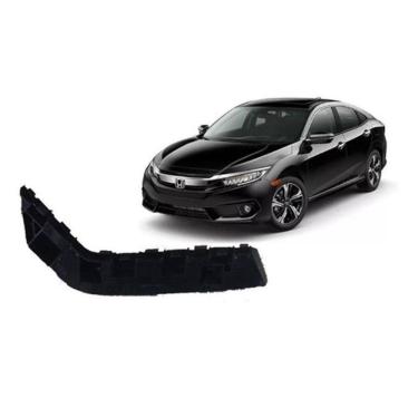 Imagem de Guia Parachoque Dianteiro New Civic 2017 18 19 2020 Esquerdo