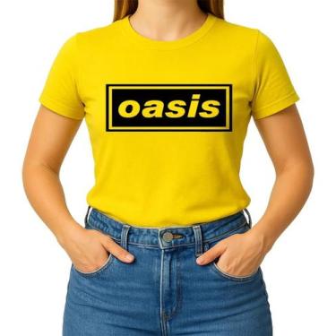 Imagem de Camiseta Camisa Blusa Masculina Feminina 100% Algodão Banda de Rock Oa