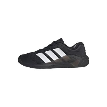 Imagem de adidas Dropset 4 Power Trainer M Tênis masculino, preto/branco/vermelho lúcido, 42