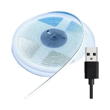 Imagem de Fita LED Dimmable 5V USB De Alta Densidade 3/5/8MM Com 320 400 LEDs, F