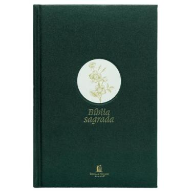 Imagem de Livro - Bíblia NVI Slim, Letra Grande, Tecido verde sobre capa dura, F