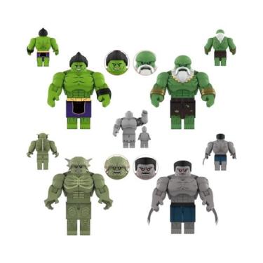Imagem de Brinquedo De Blocos De Montar Do Hulk, Figura De Ação Clássica, Quebra