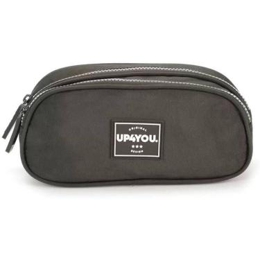 Imagem de ESTOJO ESCOLAR UP4YOU DUPLO CRINKLE CINZA LUXCEL-Feminino