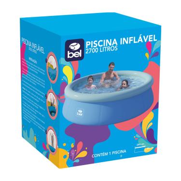 Imagem de PISCINA INFLÁVEL 2.700 L BEL (2,44 m x 66 cm)