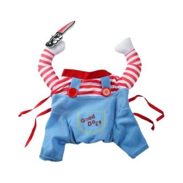 Imagem de Fantasia De Halloween Para Cães E Gatos, Roupa Engraçada Para Animais 