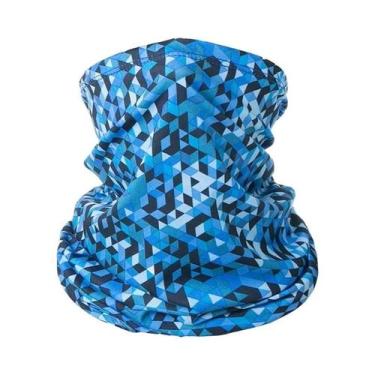 Imagem de Turbante Unissex De Seda Gelada Multiuso, Bandana, Protetor De Pescoço