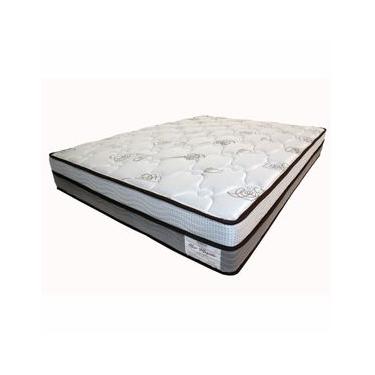 Imagem de Colchão Queen Size Ortobom New Magestic com Ortopillow e Molas Ensacadas 27x158x198 cm - Marrom/Cinza