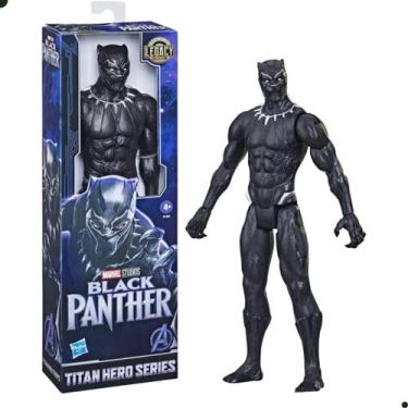 Imagem de Boneco marvel avengers titan hero pantera negra - Hasbro